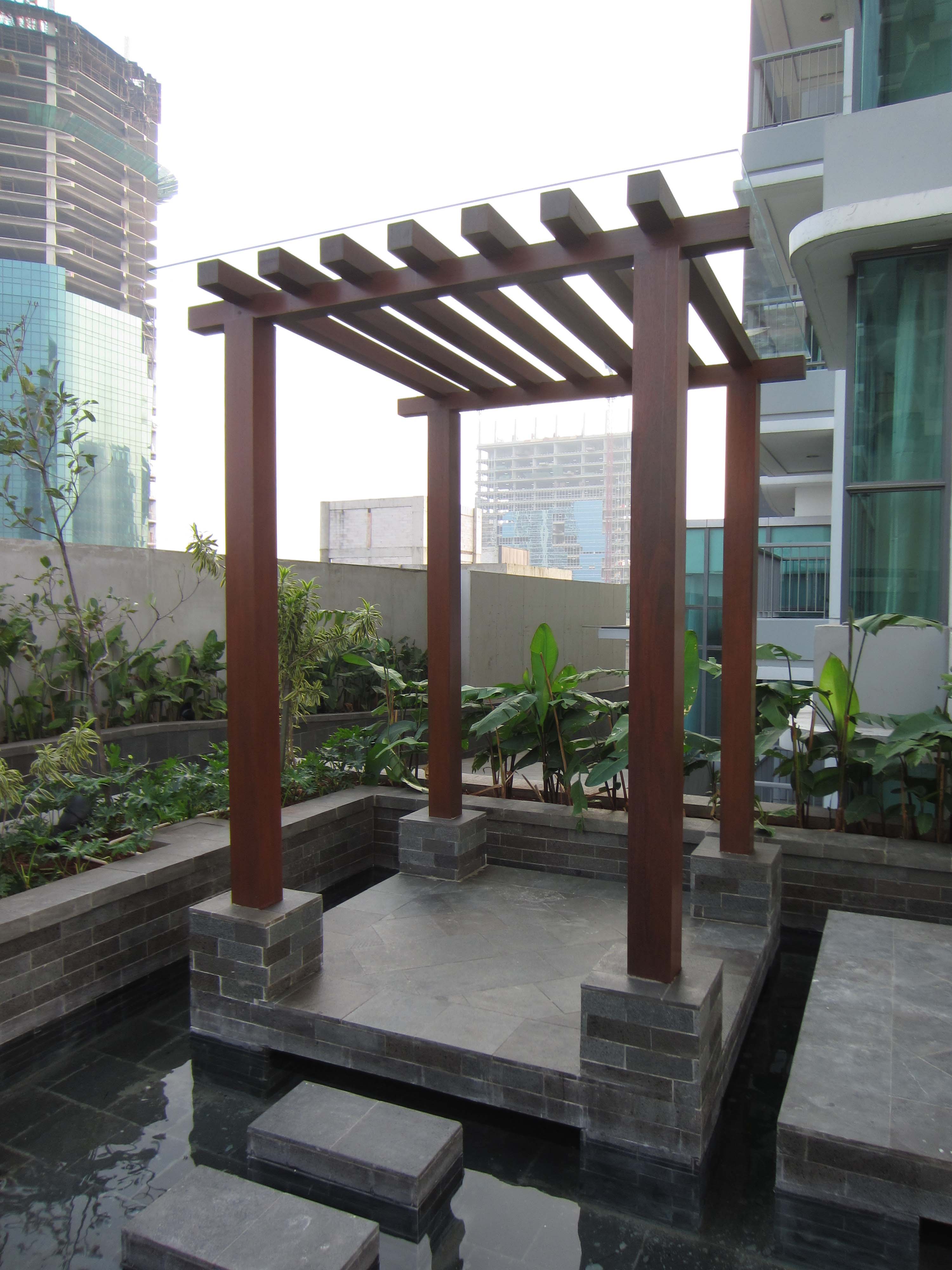 Gazebo Reflecting Pool